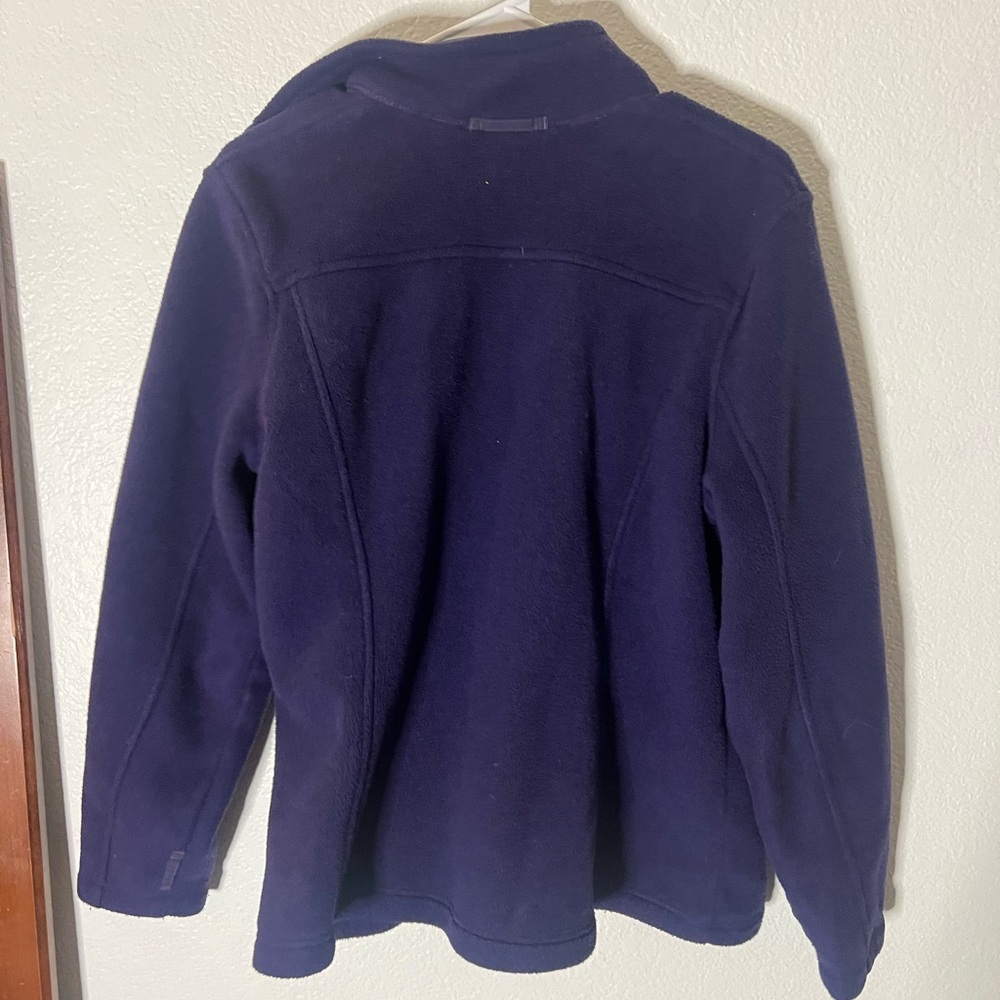 Eddie Bauer Deep Purple Fleece Jacket